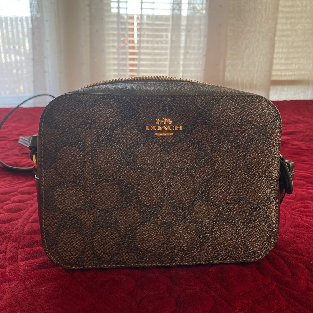 Coach brown crossbody